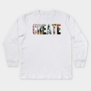 CREATE Kids Long Sleeve T-Shirt